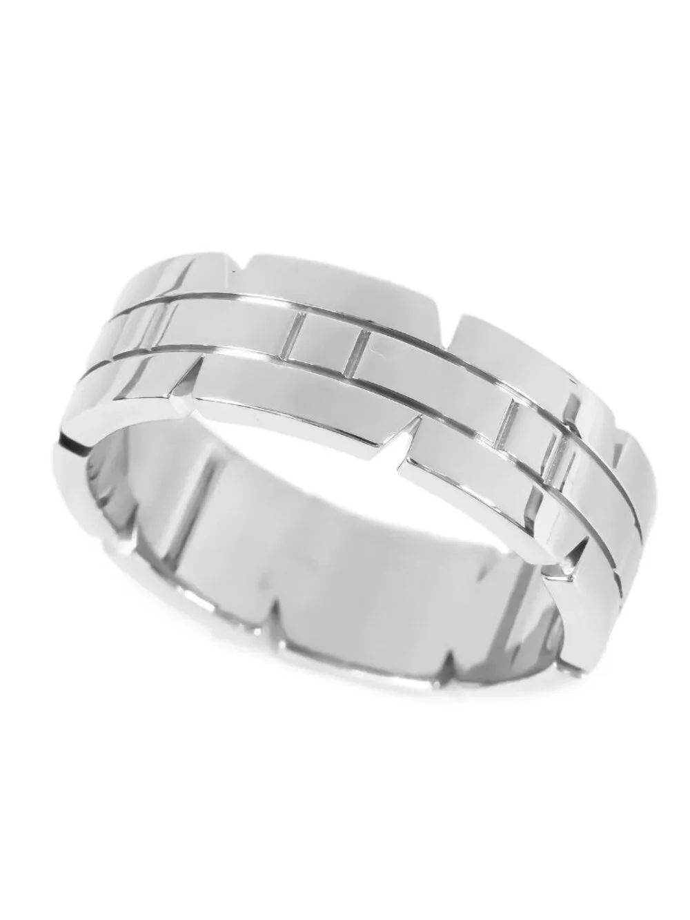 Cartier Tank Francaise Ring White Gold 18K